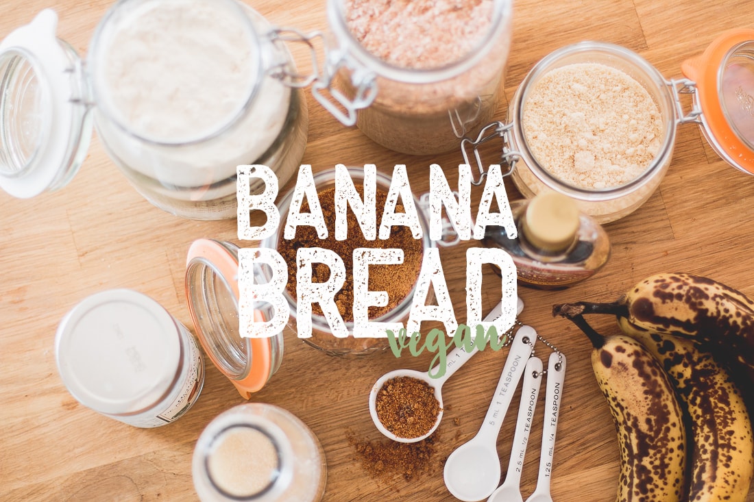 Banana bread vegan recette