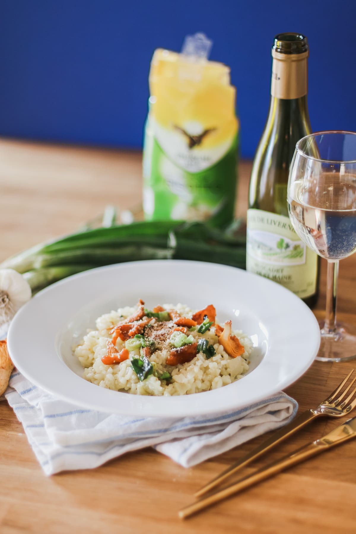 Risotto aux champignons Taureau Ailé