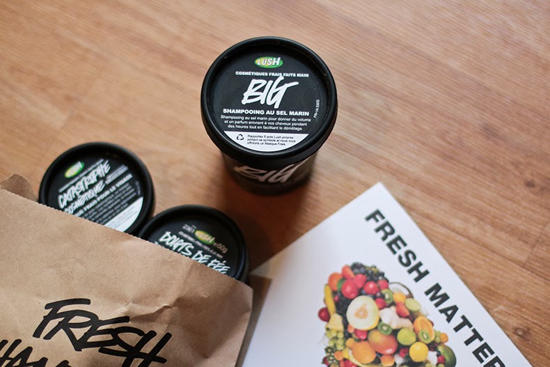 Mes 3 produits Lush favoris