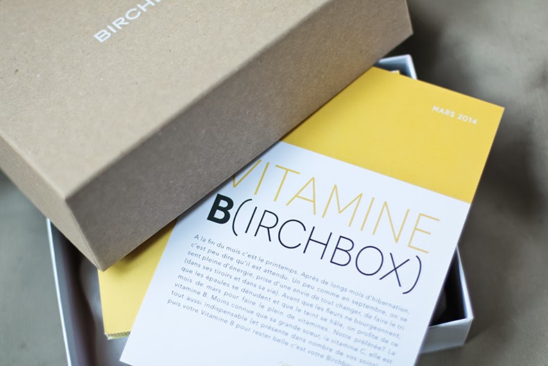 La Vitamine Box de chez Birchbox pour Mars