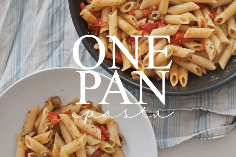 One pot pasta x La Quotidienne