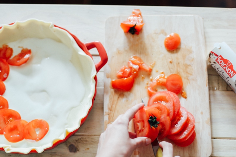 Le chèvre de Soignon : cuisinons une tarte