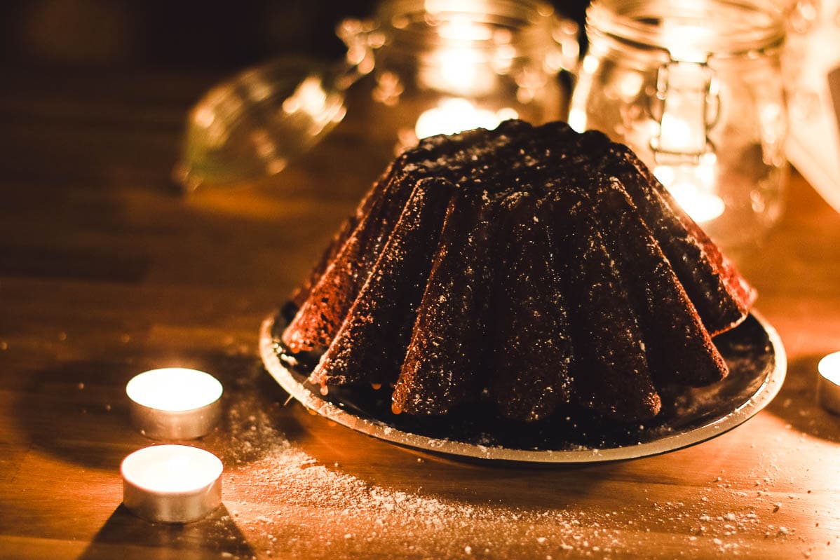 Bundt cake chocolat & caramel au beurre salé