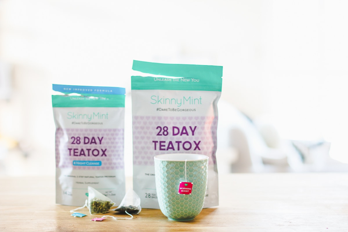 SkinnyMint Teatox : prendre de bonnes habitudes