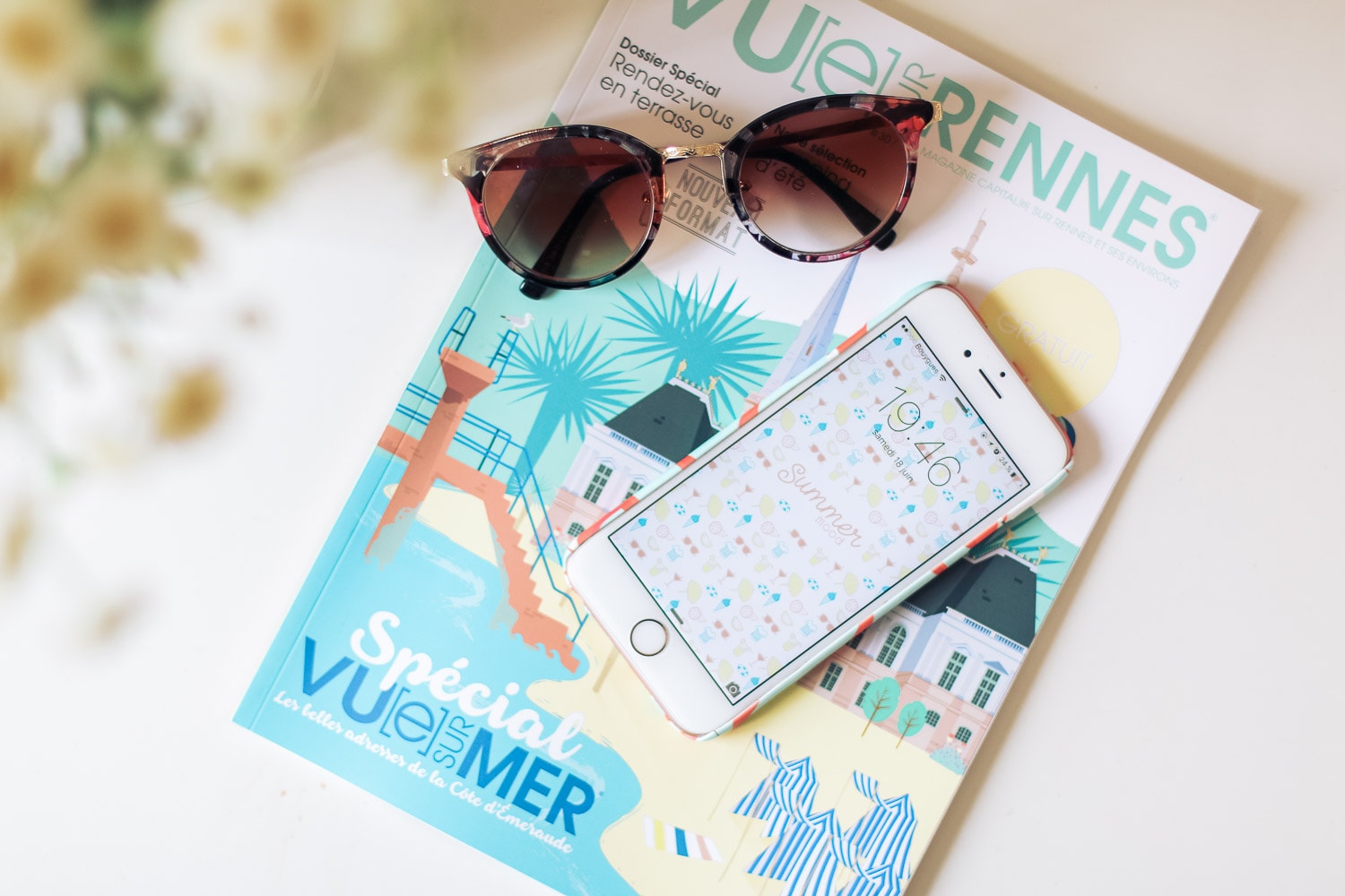 {Freebie} Summer Mood : un fond d’écran estival ☀️🌴