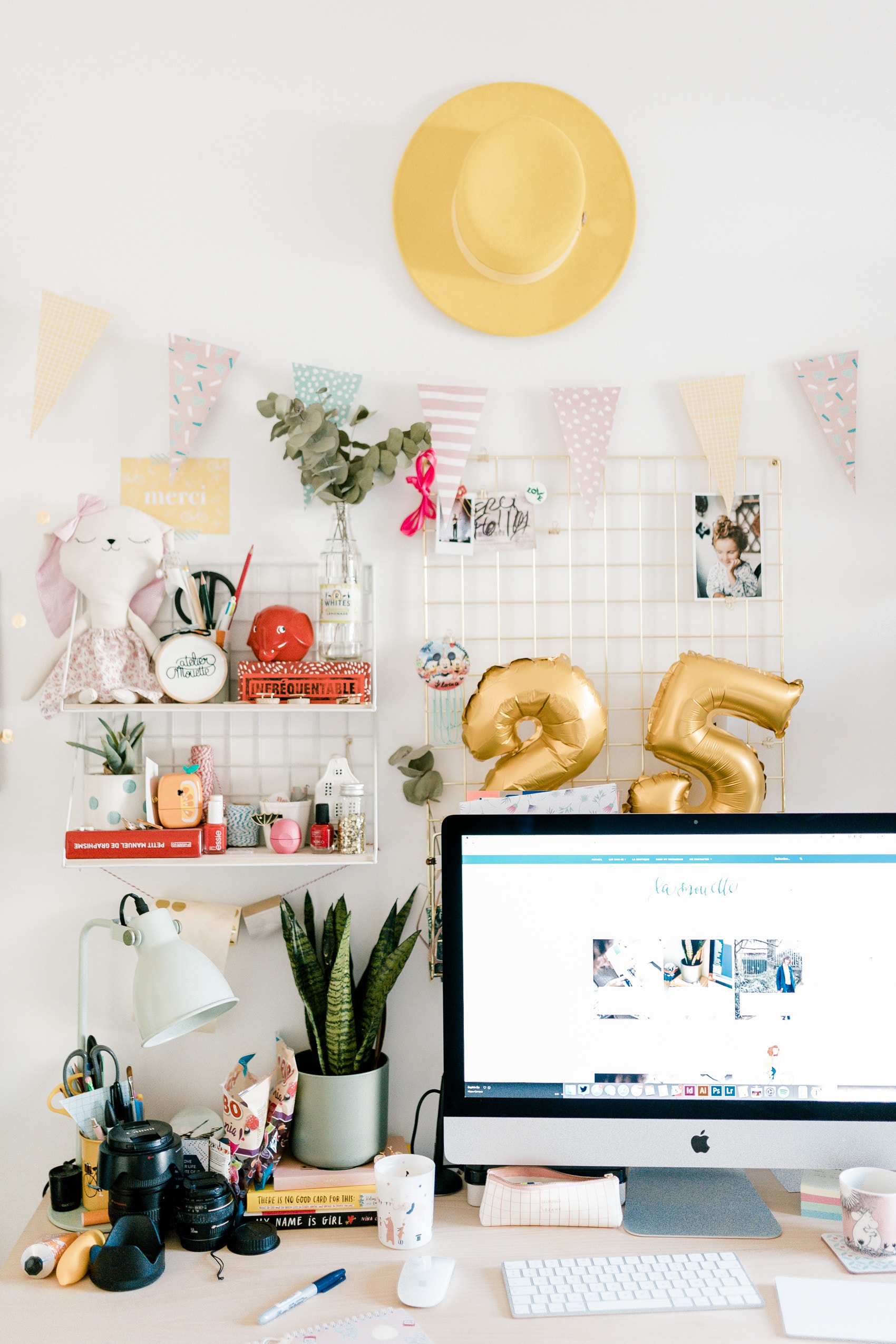 Decoration Dans Mon Bureau La Mouette Blog Lifestyle Francais Expatrie A Montreal Mode Culture Voyage